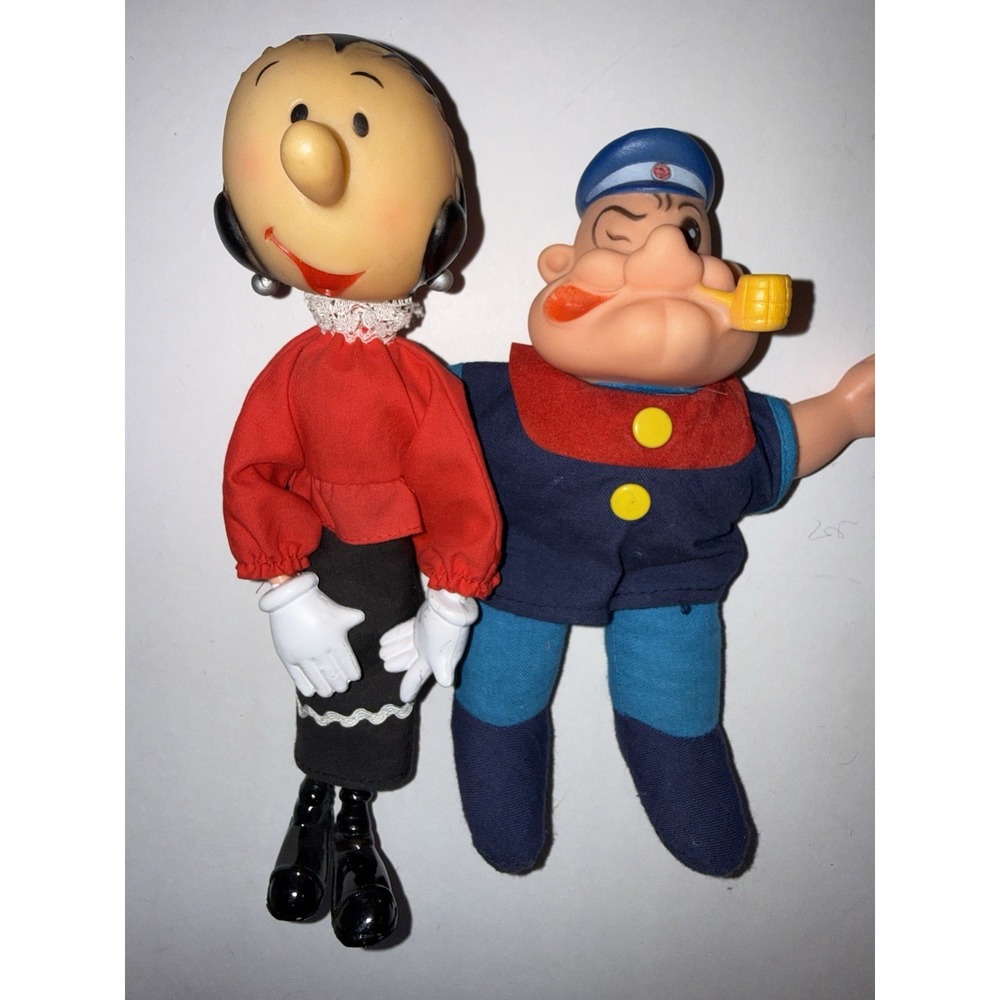 Popeye And Olive Oil Rubber Face Cloth Set